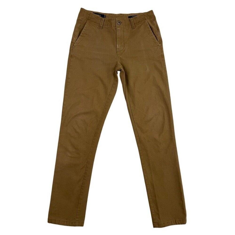 Roark Chino Pants Mens 28 Tan  Porter HD Straight Fit Stretch Travel Outdoor